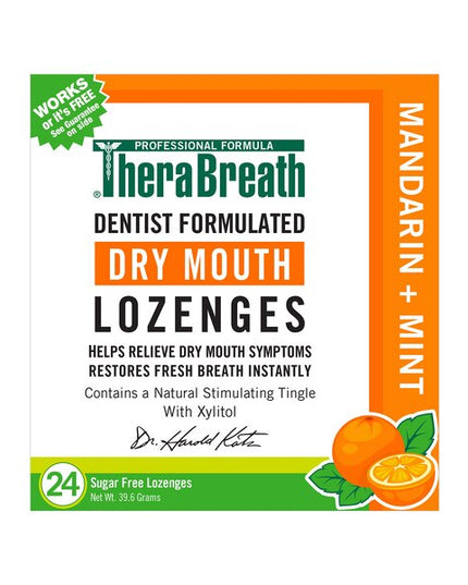 therabreath, therabreath dry mouth, dry mouth lozenges, mandarin mint lozenges, sugar free lozenges, mouth wetting lozenges, dry mouth relief, xerostomia, zinc lozenges, xylitol lozenges, fresh breath, oral care, mouth moisturizer, vegan lozenges, gluten free lozenges, kosher lozenges, dentist formulated, individually wrapped, леденцы от сухости во рту, сухость во рту, теребриз, ксеростомия, леденцы с ксилитом, цинк для полости рта, освежитель дыхания, уход за полостью рта, средство от сухости во рту, pasti