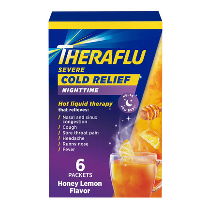 Theraflu Nighttime, Theraflu Severe Cold Relief, Theraflu Nighttime Severe Cold And Cough, Acetaminophen 650 mg, Diphenhydramine 25 mg, Nighttime Cold Relief, Nighttime Flu Relief, Cough Relief, Sore Throat Relief, Fever Reducer, Runny Nose Relief, Sneezing Relief, Hot Liquid Powder, Sleep Support, Cold And Flu Medicine, Multi Symptom Relief, Family Wellness, Терафлю Ночной, Терафлю От Простуды, Ацетаминофен, Дифенгидрамин, Ночная Простуда, Кашель, Боль В Горле, Насморк, Грипп, Простуда, Theraflu Nocturno, 