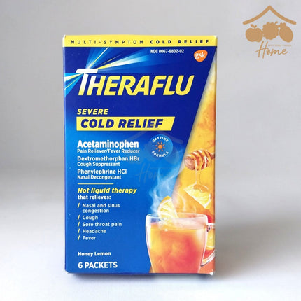 Theraflu Severe Cold Relief, Theraflu Honey Lemon, Theraflu Severe Cold, Acetaminophen 650 mg, Dextromethorphan, Guaifenesin, Phenylephrine, Severe Cold Medicine, Hot Liquid Powder, Honey Lemon Flavor, Fever Reducer, Cough Suppressant, Expectorant, Chest Congestion Relief, Nasal Decongestant, Sinus Pressure Relief, Multi Symptom Relief, Cold And Flu Medicine, Family Wellness, Терафлю От Простуды, Терафлю Мед Лимон, Ацетаминофен, Декстрометорфан, Гуайфенезин, Фенилэфрин, Кашель, Заложенность Носа, Простуда, 