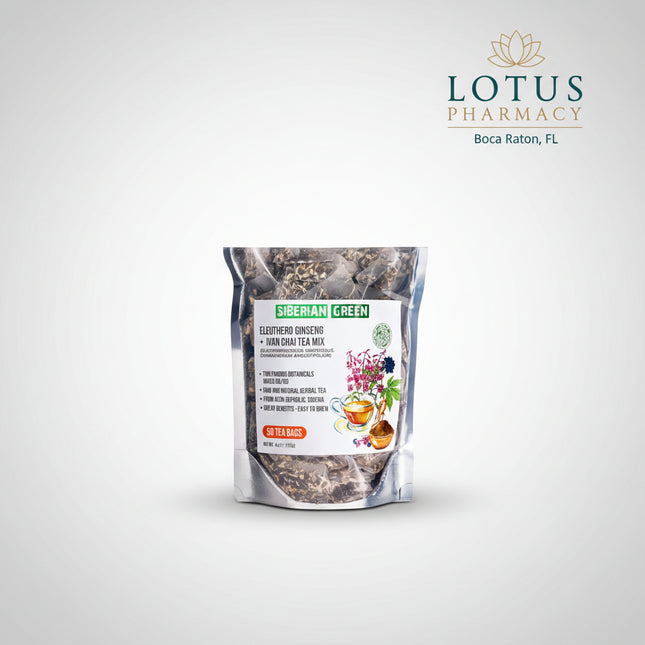 This energizing Siberian herbal blend combines eleuthero root (Siberian ginseng) — a powerful adaptogen — with rosebay Ivan tea, a traditional calming and antioxidant-rich herb.
Together, they create a balanced infusion that helps:

Boost natural energy &amp; stamina without caffeine

Support immunity and daily resilience

Improve focus and reduce stress

Promote digestion and metabolic balance

Provide antioxidant and soothing properties

A smooth, earthy, slightly floral tea ideal for everyday wellness.