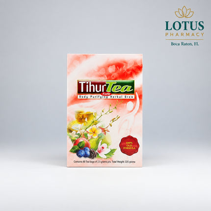 Tihur Tea is a multi-herb infusion made from a broad blend of botanicals traditionally used to support&nbsp;gentle body cleansing, digestive comfort, and metabolic balance. Designed for daily enjoyment, it offers a fragrant, soothing taste while helping maintain a refreshed, lighter feeling.