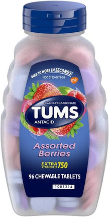 Tums, Tums Extra Strength 750, Calcium Carbonate, Antacid, Heartburn Relief, Acid Indigestion Relief, Sour Stomach Relief, Upset Stomach Relief, Digestive Health, Fast Acting Antacid, Chewable Tablets, Assorted Berries, Calcium Supplement, Acid Neutralizer, Stomach Comfort, Travel Essentials, Family Wellness, Tums 96 Tablets, Extra Strength Antacid, Heartburn Medicine, Тумс, Кальция Карбонат, Антацид, Изжога, Кислотное Несварение, Повышенная Кислотность, Расстройство Желудка, Здоровье Пищеварения, Жевательн