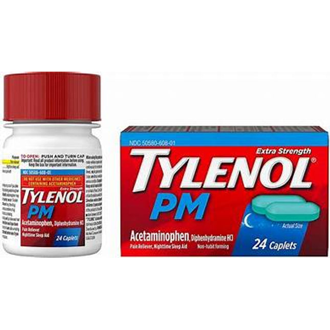 Tylenol PM, Tylenol PM Extra Strength, Acetaminophen 500 mg, Diphenhydramine 25 mg, Sleep Aid, Nighttime Pain Relief, Nighttime Sleep Aid, Insomnia Relief, Headache Relief, Muscle Pain Relief, Back Pain Relief, Arthritis Pain Relief, Toothache Relief, Menstrual Cramp Relief, Cold And Flu Relief, Non Habit Forming Sleep Aid, Nighttime Wellness, Pain Reliever, Family Wellness, Тайленол ПМ, Ацетаминофен, Дифенгидрамин, Снотворное, Помощь При Бессоннице, Ночная Боль, Обезболивающее, Нарушение Сна, Тайленол Для 