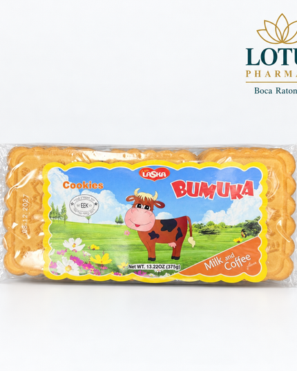 Ukrainian Milk & Coffee Cookies – Laska Bumuka – 375 g