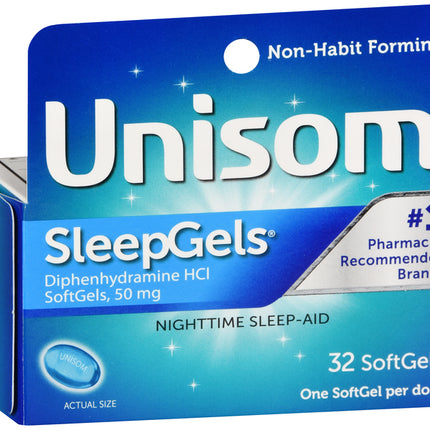 Unisom, Unisom SleepGels, Diphenhydramine, Diphenhydramine HCl 50 mg, Nighttime Sleep Aid, Sleep Aid, Occasional Insomnia, Sleeplessness, Non Habit Forming, Softgels, Liquid Filled Capsules, OTC Sleep Aid, Bedtime Support, Adult Sleep Aid, Nighttime Relief, Temporary Insomnia, Sleep Support, Prestige Consumer Healthcare, Унисом, Унисом СлипГелс, Дифенгидрамин, Средство Для Сна, Бессонница, Снотворное, Мягкие Капсулы, Unisom, Ayuda Para Dormir, Difenhidramina, Insomnio Ocasional, Cápsulas Blandas, Ayuda Noct