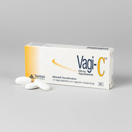 Vagi-C is non-hormonal vaginal product designed to support the management of bacterial vaginosis (BV) by restoring the vagina’s natural acidic environment. Each tablet contains vitamin C (ascorbic acid), which helps lower vaginal pH, creating conditions that support normal vaginal flora and help suppress the growth of harmful bacteria.