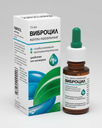 Vibrocil® is a combination nasal medication formulated to provide fast relief from nasal congestion, runny nose, and allergy-related symptoms. It combines a decongestant and an antihistamine to help clear blocked nasal passages while reducing irritation, sneezing, and excessive nasal discharge.
