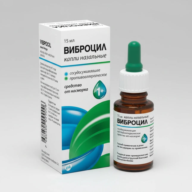 Vibrocil® is a combination nasal medication formulated to provide fast relief from nasal congestion, runny nose, and allergy-related symptoms. It combines a decongestant and an antihistamine to help clear blocked nasal passages while reducing irritation, sneezing, and excessive nasal discharge.