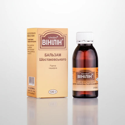 Vinylinum (also marketed as Vinilin or Schostakovsky Balsam) is a&nbsp;topical external-use skin balm formulated to help support wound cleansing, tissue regeneration, and local skin recovery. Its unique viscous liquid/balm form creates a protective layer that supports natural healing and helps manage a range of minor skin conditions.
