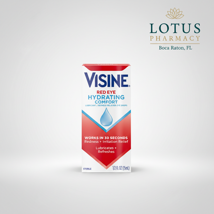 Visine Red Eye Hydrating Comfort eye drops 