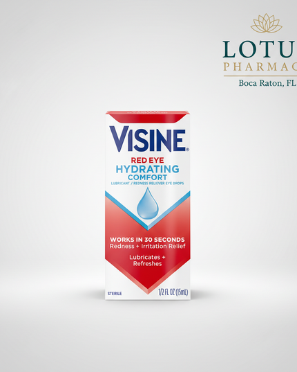 Visine Red Eye Hydrating Comfort eye drops 