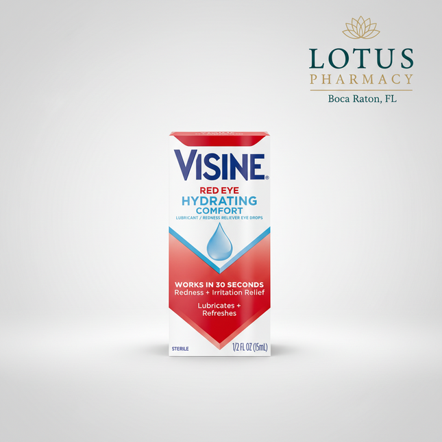 Visine Red Eye Hydrating Comfort eye drops 