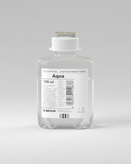 Water for Injections is a sterile, non-pyrogenic solution intended for use as a solvent or diluent for injectable medications and infusion preparations. It contains no active substances and is produced according to strict pharmaceutical standards to ensure purity and safety.

It is commonly used to reconstitute powders for injection, dilute concentrated solutions, or prepare medications for parenteral administration as directed by a healthcare professional.