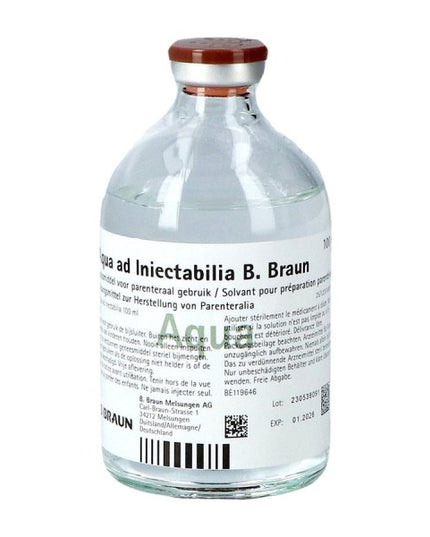 Water for injections 5/10/50/100 ml vials