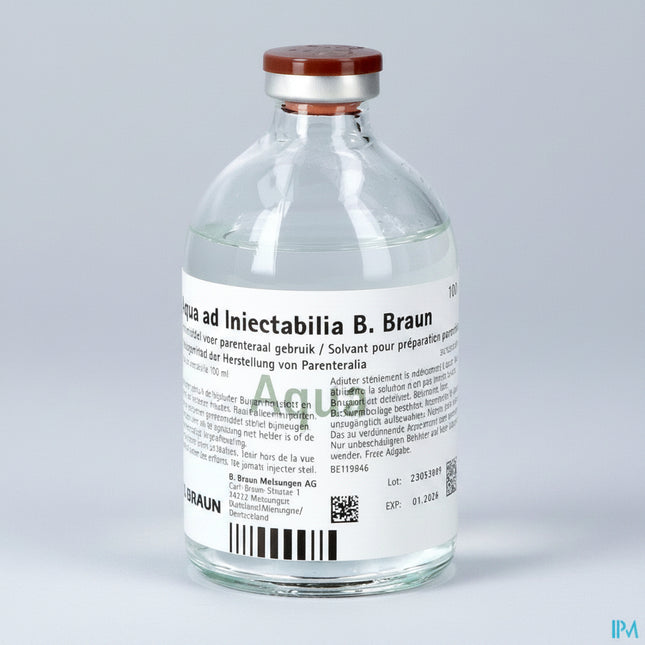 Water for Injections is a sterile, non-pyrogenic solution intended for use as a solvent or diluent for injectable medications and infusion preparations. It contains no active substances and is produced according to strict pharmaceutical standards to ensure purity and safety.

It is commonly used to reconstitute powders for injection, dilute concentrated solutions, or prepare medications for parenteral administration as directed by a healthcare professional.