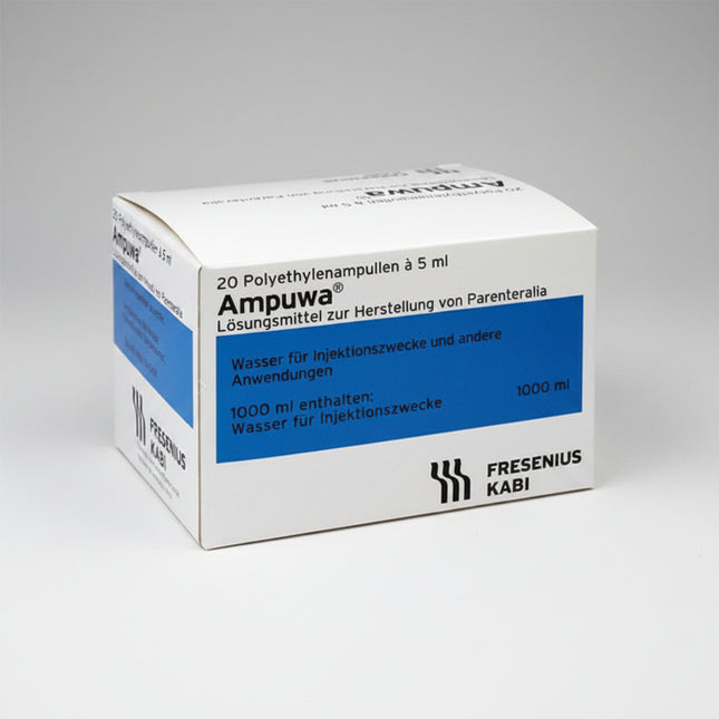 Water for Injections is a sterile, non-pyrogenic solution intended for use as a solvent or diluent for injectable medications and infusion preparations. It contains no active substances and is produced according to strict pharmaceutical standards to ensure purity and safety.

It is commonly used to reconstitute powders for injection, dilute concentrated solutions, or prepare medications for parenteral administration as directed by a healthcare professional.