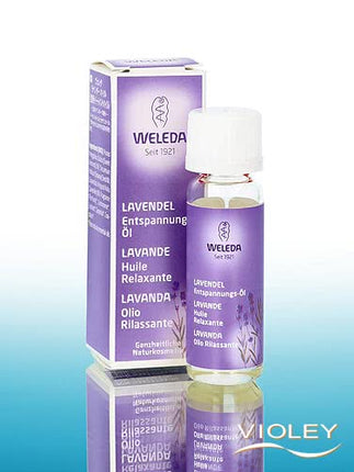 Weleda Lavender Relaxing Body Oil for Relaxation & Skin Nourishment – 10 mL
