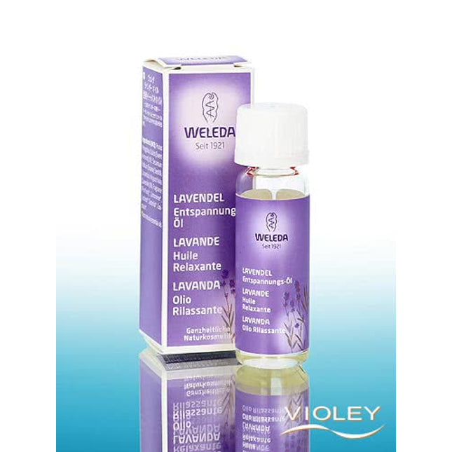 Weleda Lavender Relaxing Body Oil for Relaxation & Skin Nourishment – 10 mL