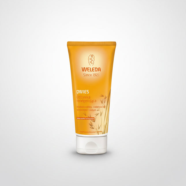 Restore softness, shine, and manageability with Weleda® Revitalizing Conditioner Balm with Oat Extract. Specially formulated for dry, brittle, and damaged hair, this nourishing conditioner helps smooth the hair fiber, improve detangling, and reduce breakage without weighing hair down.