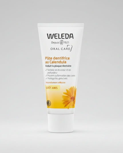 Weleda Toothpaste 75 ml is a fresh, plant-based toothpaste formulated to help reduce dental plaque and support gum health. Certified organic and NaTrue certified, it is made with natural plant extracts and is free from peppermint.