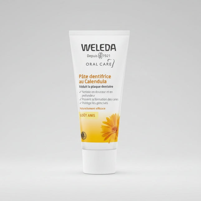 Weleda Toothpaste 75 ml is a fresh, plant-based toothpaste formulated to help reduce dental plaque and support gum health. Certified organic and NaTrue certified, it is made with natural plant extracts and is free from peppermint.