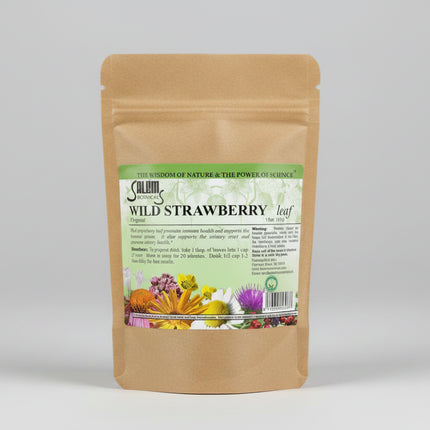 Wild Strawberry Leaf is a traditional European herbal remedy valued for its gentle cleansing, soothing, and tonic properties. Prepared as a warm herbal infusion, it is commonly used to help support digestive balance, metabolic wellness, and general vitality.