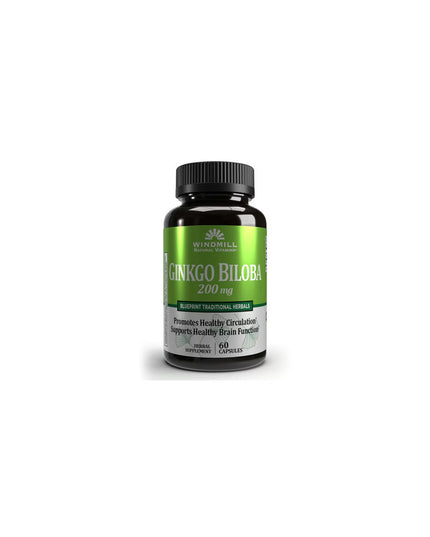 Windmill Ginkgo Biloba 200 mg Capsules – 60 Capsules