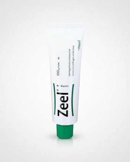 Zeel comp. N Cream is a homeopathic combination topical preparation traditionally used to support musculoskeletal comfort and joint mobility. It contains multiple homeopathic active ingredients selected for use in conditions involving joint stiffness, muscle tension, mild osteoarthritic discomfort, and transient inflammatory symptoms. The cream is applied directly to affected areas to help relieve local discomfort and support soft tissue ease.