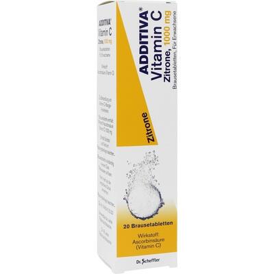 Additiva Vitamin C supplement box on a white background