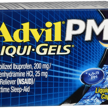 advil pm, advil pm liqui gels, ibuprofen 200 mg, diphenhydramine citrate 25 mg, nighttime pain relief, sleep aid, pain reliever, fever reducer, liquid filled capsules, headache relief, muscle pain relief, arthritis pain relief, back pain relief, nighttime cold relief, адвил пм, ибупрофен 200 мг, дифенгидрамин цитрат 25 мг, ночное обезболивающее, средство для сна, жаропонижающее, головная боль, боль в спине, мышечная боль, артрит, ночное средство от боли, advil pm, ibuprofeno 200 mg, difenhidramina citrato 2