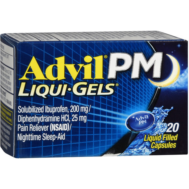 advil pm, advil pm liqui gels, ibuprofen 200 mg, diphenhydramine citrate 25 mg, nighttime pain relief, sleep aid, pain reliever, fever reducer, liquid filled capsules, headache relief, muscle pain relief, arthritis pain relief, back pain relief, nighttime cold relief, адвил пм, ибупрофен 200 мг, дифенгидрамин цитрат 25 мг, ночное обезболивающее, средство для сна, жаропонижающее, головная боль, боль в спине, мышечная боль, артрит, ночное средство от боли, advil pm, ibuprofeno 200 mg, difenhidramina citrato 2