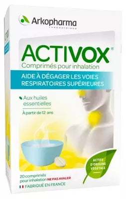 Activox Inhalation Tablets #20