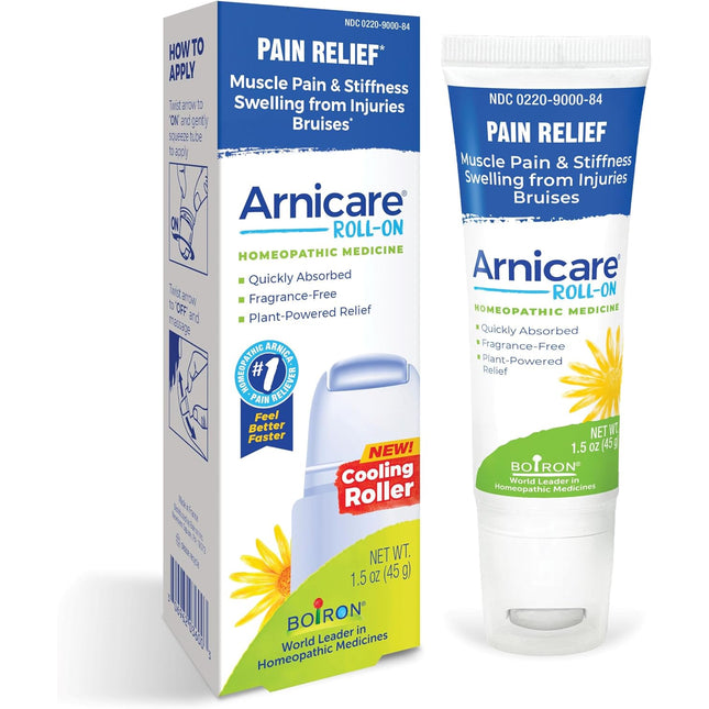 arnicare, arnicare cooling roll on, boiron arnicare, arnica montana, homeopathic pain relief, muscle pain relief, bruise relief, swelling relief, muscle stiffness, cooling roll on, topical pain relief, sports recovery, muscle recovery, non greasy pain gel, fragrance free pain relief, арникэр, арника монтана, гель с арникой, ролик с арникой, обезболивающий гель, гомеопатическое средство, боль в мышцах, синяки, ушибы, отеки, восстановление после тренировок, средство от боли, arnicare, árnica montana, gel con 