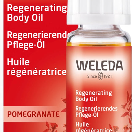 Weleda Pomegranate Regenerating Body Oil for Mature & Dry Skin – 10 mL