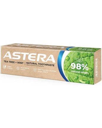 Pasta de dientes natural Astera Árbol de té + Menta 75 ml