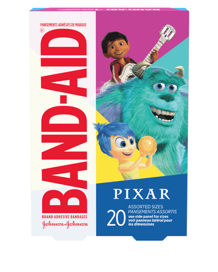 Band-Aid® Brand Adhesive Bandages – Assorted Sizes, 20 Count