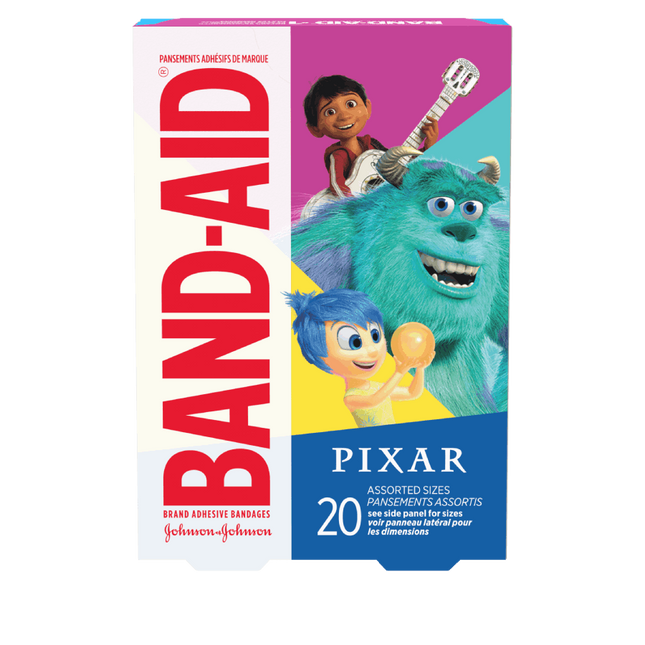 Band-Aid® Brand Adhesive Bandages – Assorted Sizes, 20 Count