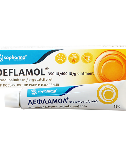 DEFLAMOL ointment 350IU/400 IU/g 18GR