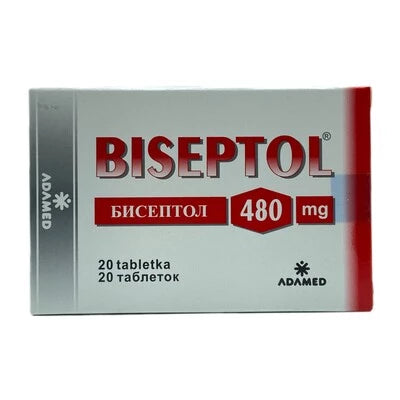 Biseptol 480mg tablets, 20ct (Бисептол)