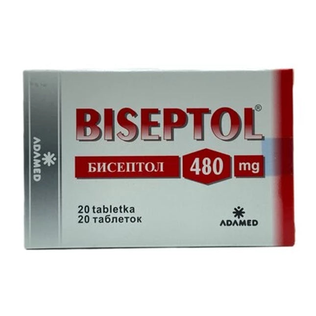 Biseptol 480mg tablets, 20ct (Бисептол)