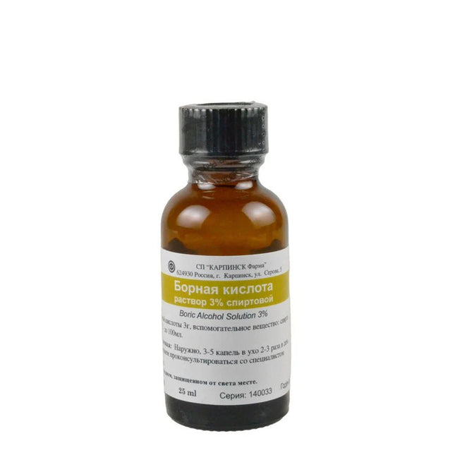Boric acid 3% 25ml
