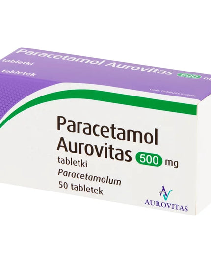 Paracétamol 500mg, 10 - 20 comprimés (парацетамол)
