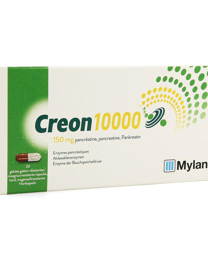 Creon Capsules 10,000 - 25,000 U, 20 caps