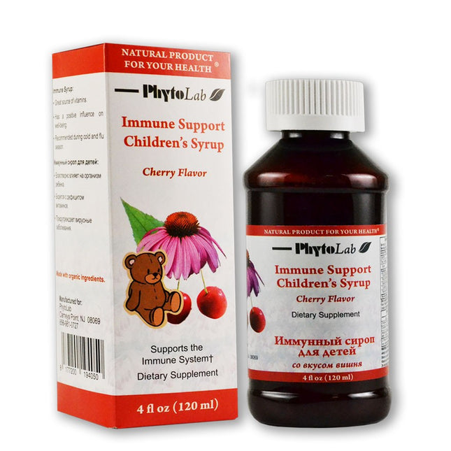 PhytoLab Children’s Immune Syrup – Immune Support, 120 ml