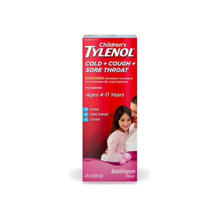 children's tylenol, acetaminophen suspension, bubble gum flavor, fever reducer, pain reliever, children's fever medicine, children's pain relief, liquid acetaminophen, oral suspension, family care, детский тайленол, ацетаминофен для детей, суспензия ацетаминофена, жаропонижающее для детей, обезболивающее для детей, детская температура, жидкое лекарство для детей, простуда и грипп, здоровье детей, уход за семьей, tylenol infantil, acetaminofén suspensión, sabor chicle, reductor de fiebre, alivio del dolor in