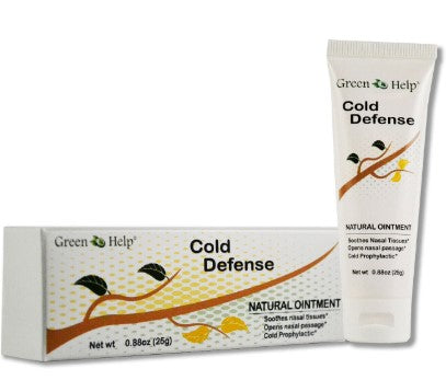 Green Help Cold Defense Natural Ointment – 25 g