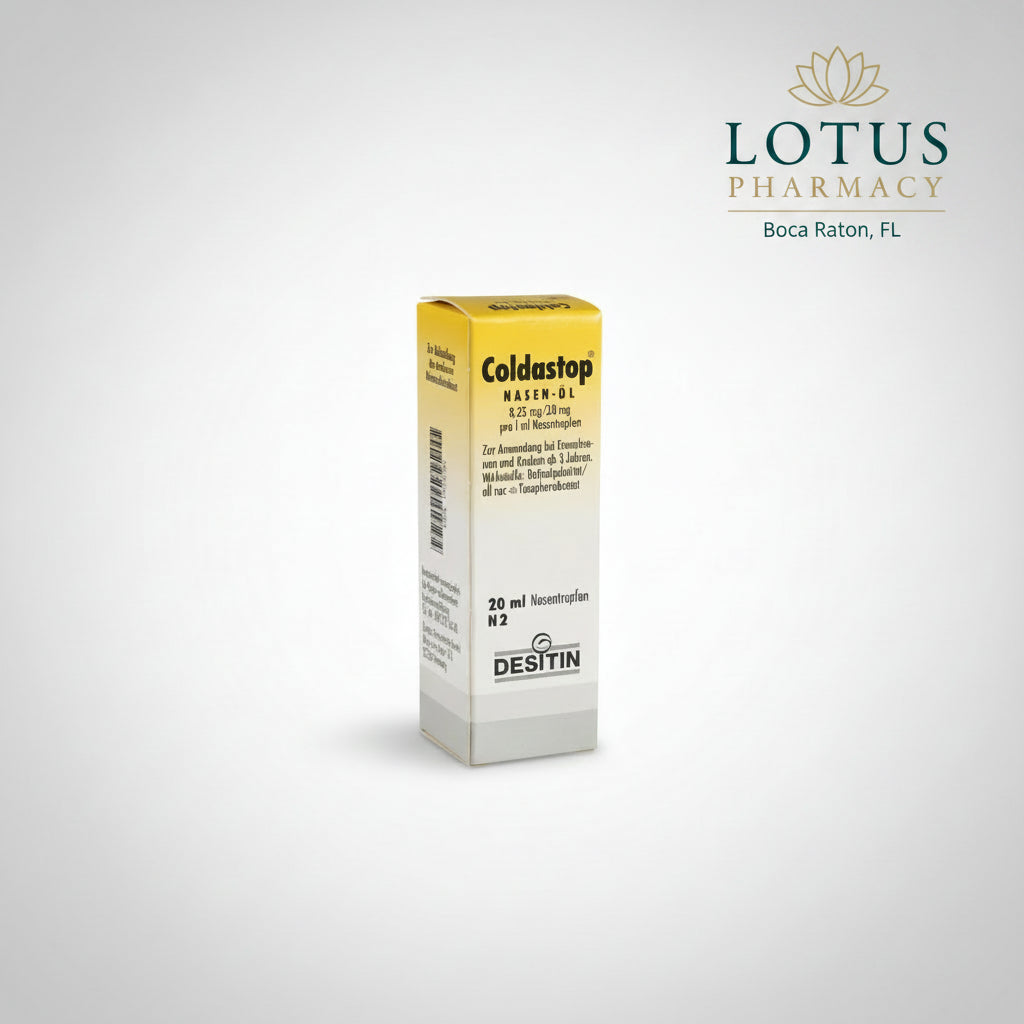COLDASTOP® Nasal Oil 20 ml | Vitamin A & E Nasal Drops for Dry Nasal M ...