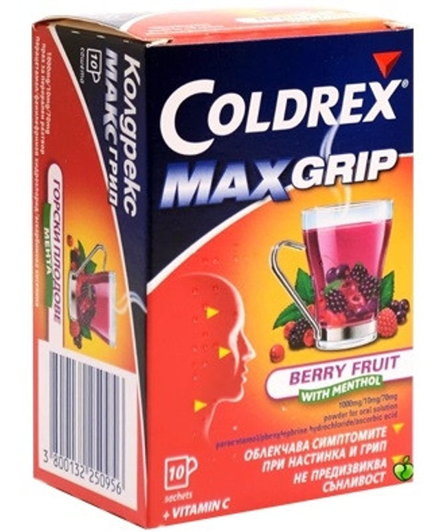 COLDREX MAXGRIP BERRY FRUIT #10