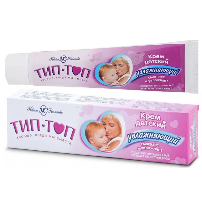Baby Moisturizing Cream "Tip Top", Nevskaya Cosmetika, 40ml