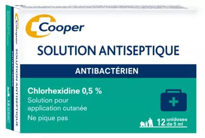 Antiseptic Solution Chlorhexidine 0.5% — 12 x 5 ml